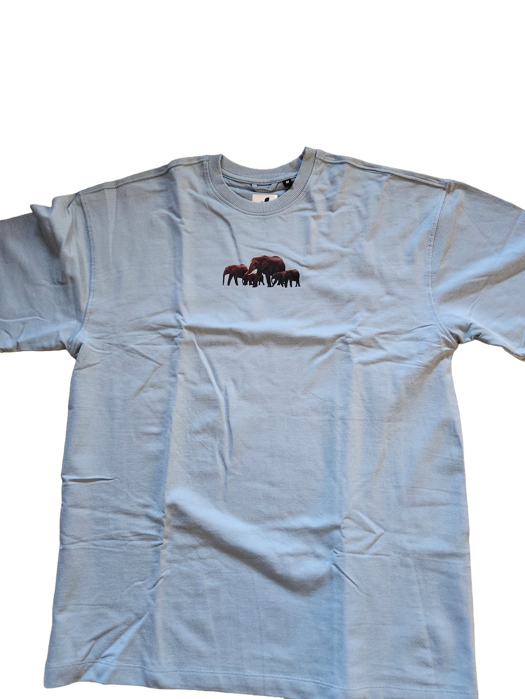 Unisex Oversize Classic T-shirts (Elephants Family)