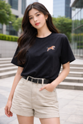 Unisex Oversized Classic T-shirts(Tiger )